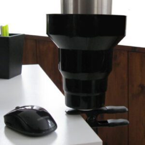 KAZeKUP® Clamp On Cup Holder (Post Style) for Horizontal Surfaces