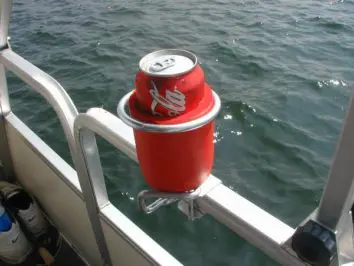 Pontoon Boat Cup Holder Holds Your Drink Securely