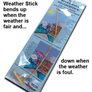 Woodsman’s Weatherstick Predicts The Weather